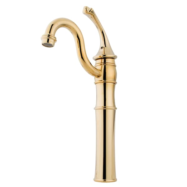 Vessel Sink Faucet, Polished Brass